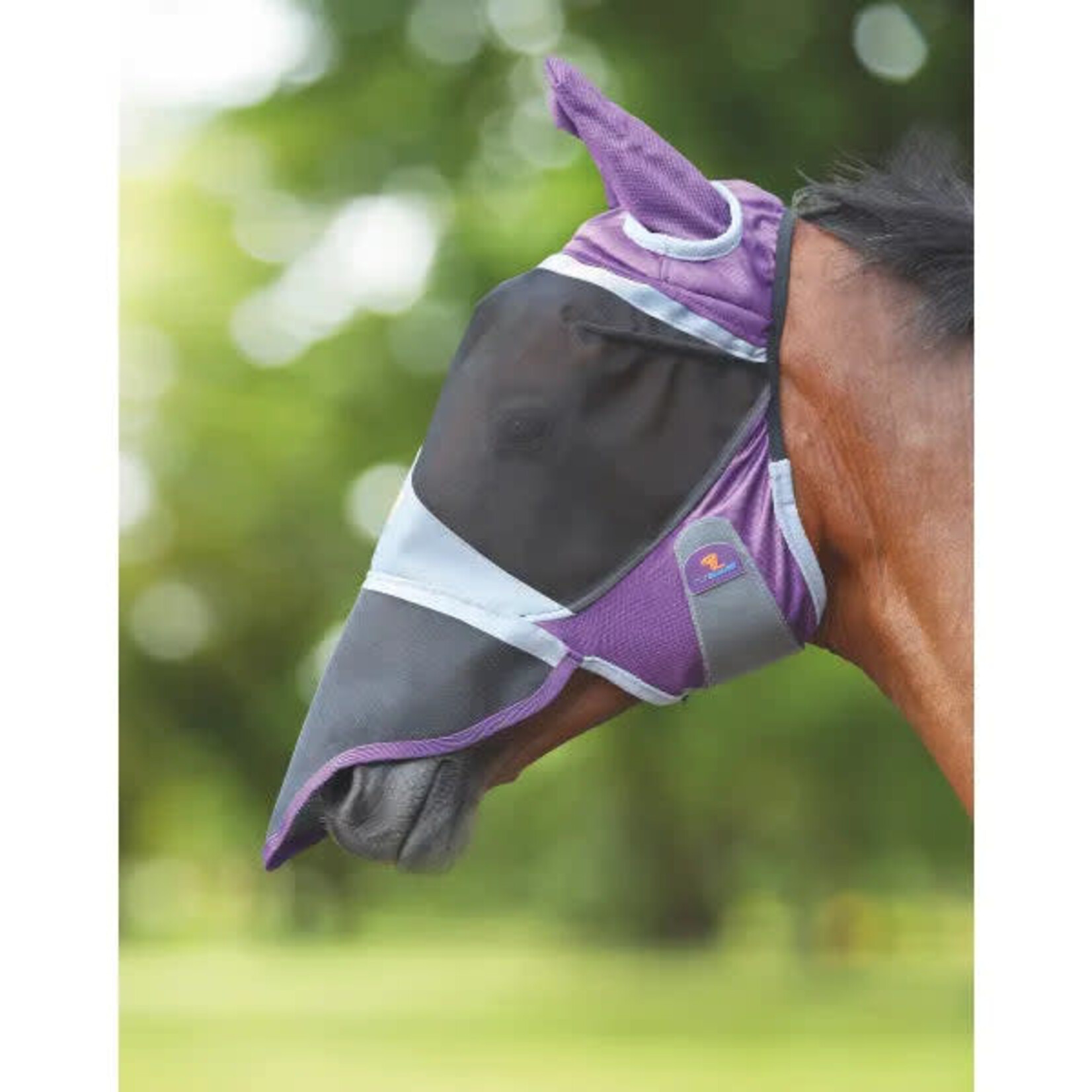 Shires Deluxe Fly Mask With Ears and Nose