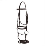 HDR Advantage Raised Snaffle Bridle-Laced Reins