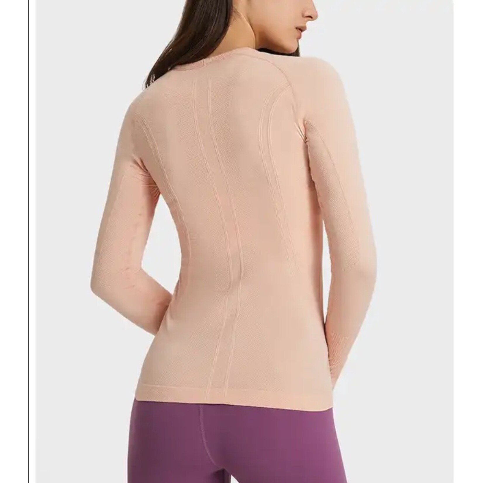 Anytime Tack Essential Seamless Long Sleeve Athletic Top
