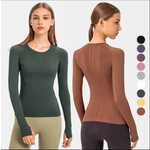 Timeless Essential Seamless Long Sleeve Athletic Top