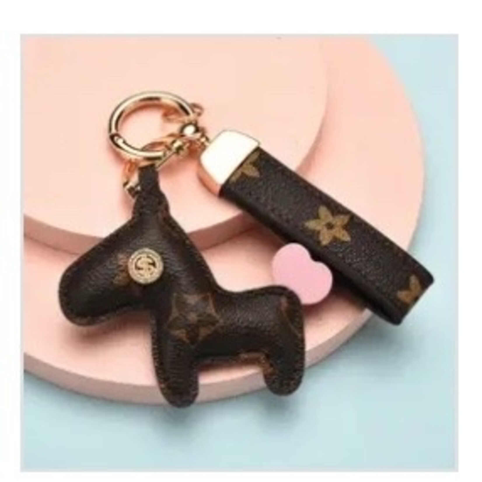 Pony Keychain Wristlet