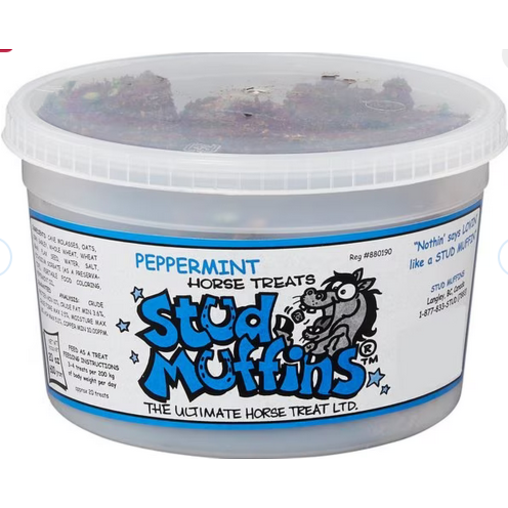 Stud Muffins Stud Muffins Horse Treat Tub Peppermint