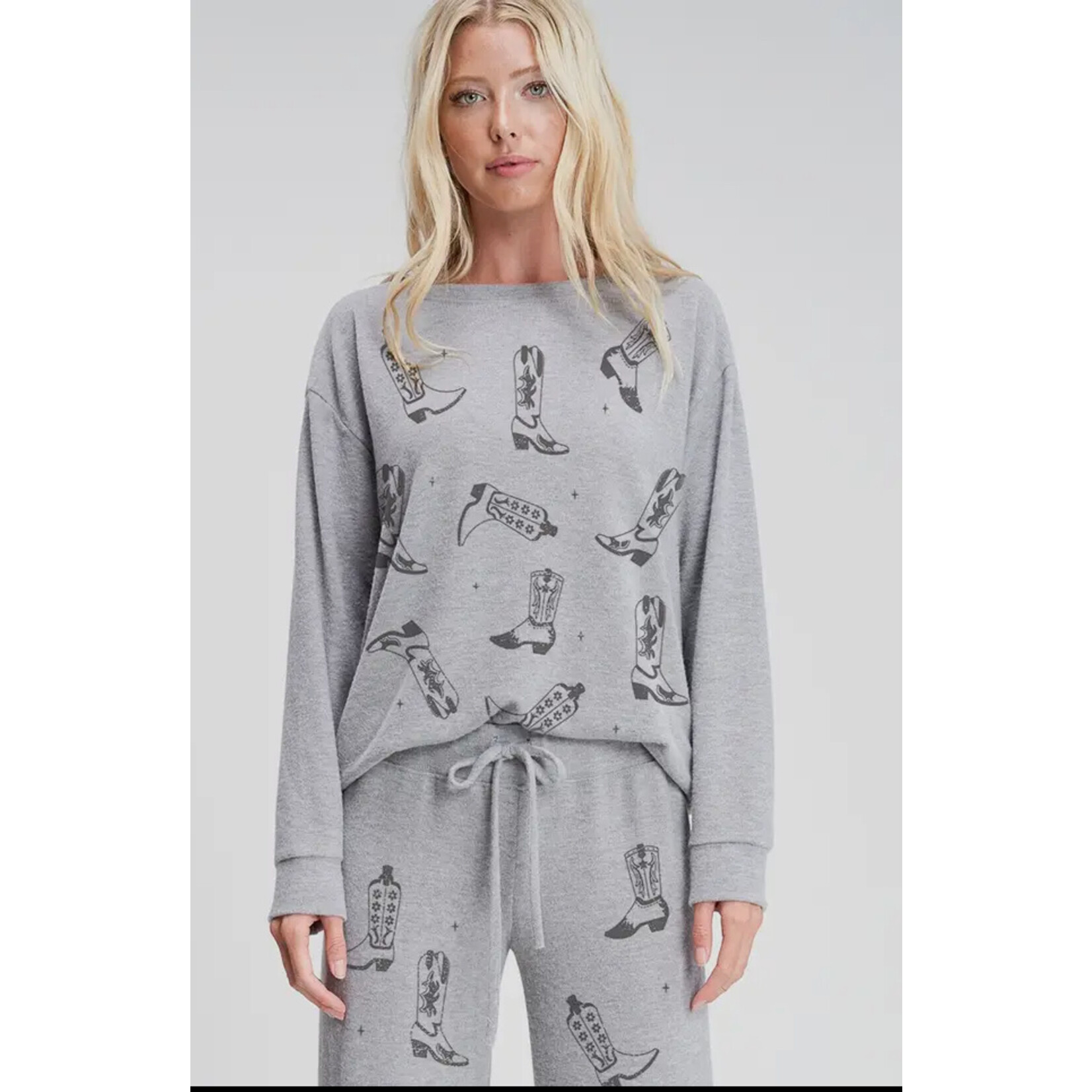 Phil Love Boots All Over Soft Lounge Wear Set