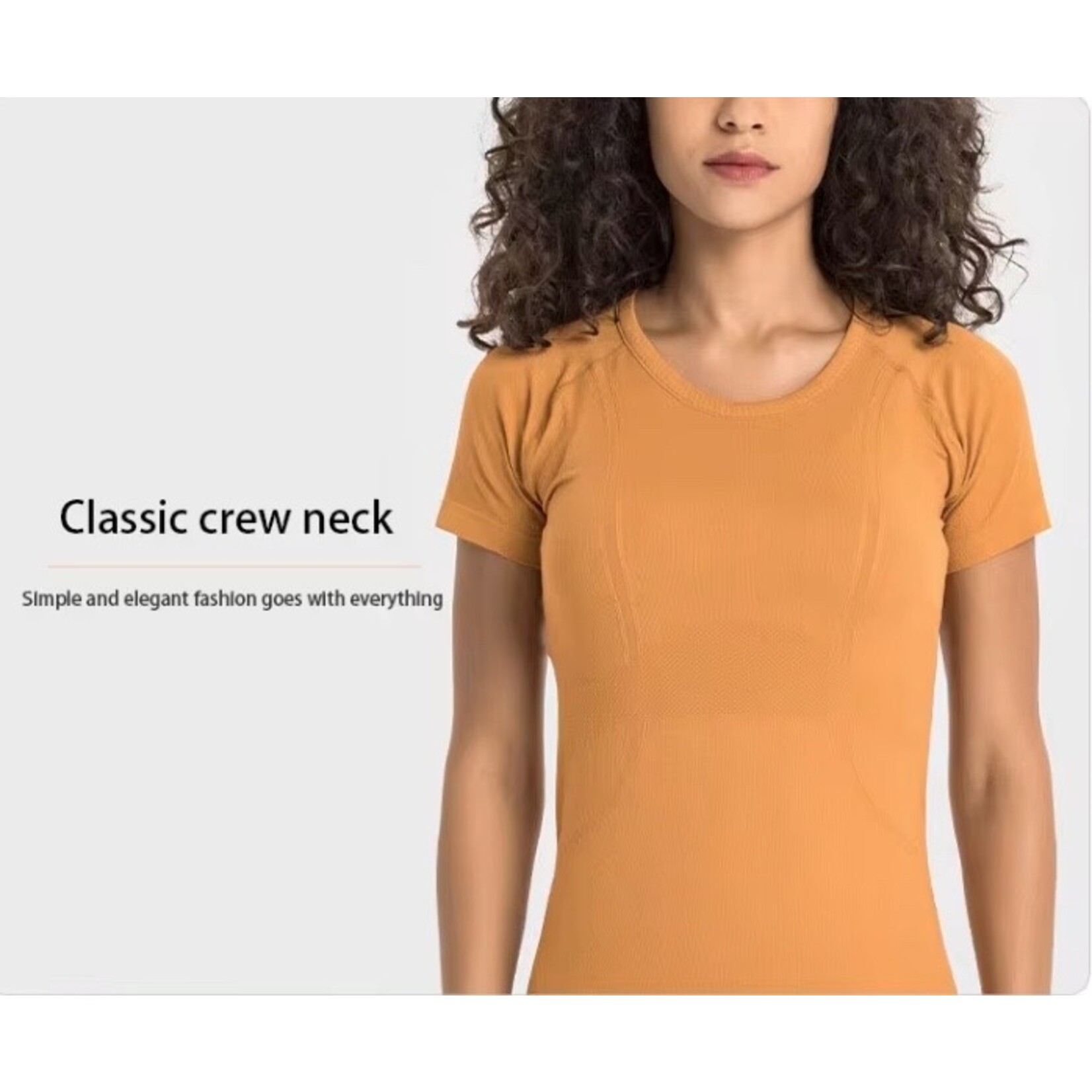 Anytime Tack Essential Seamless Short Sleeve Athletic Shirt