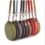 Anytime Tack Round Leather Wristlet