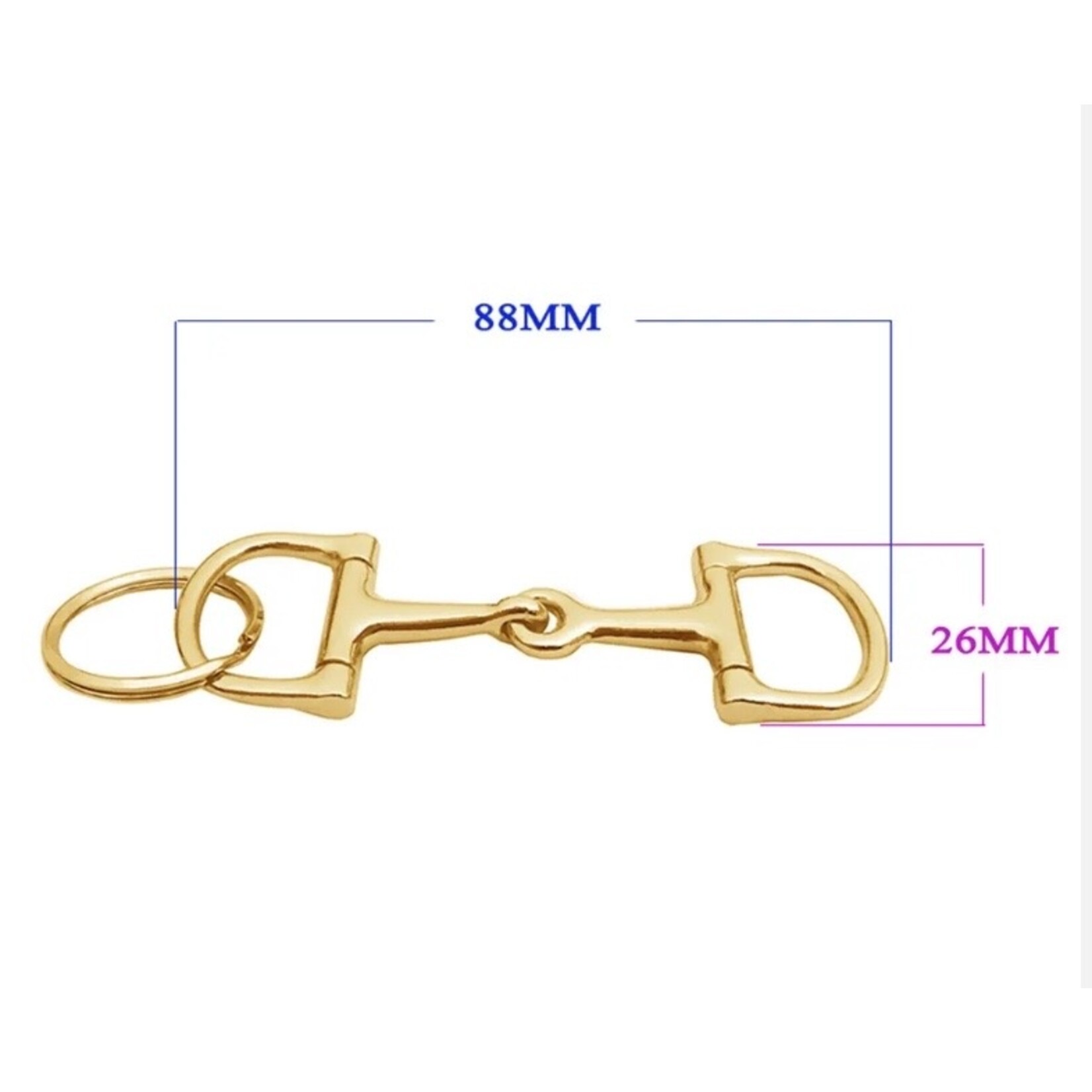 Anytime Tack Metal Equestrian Key Pendants