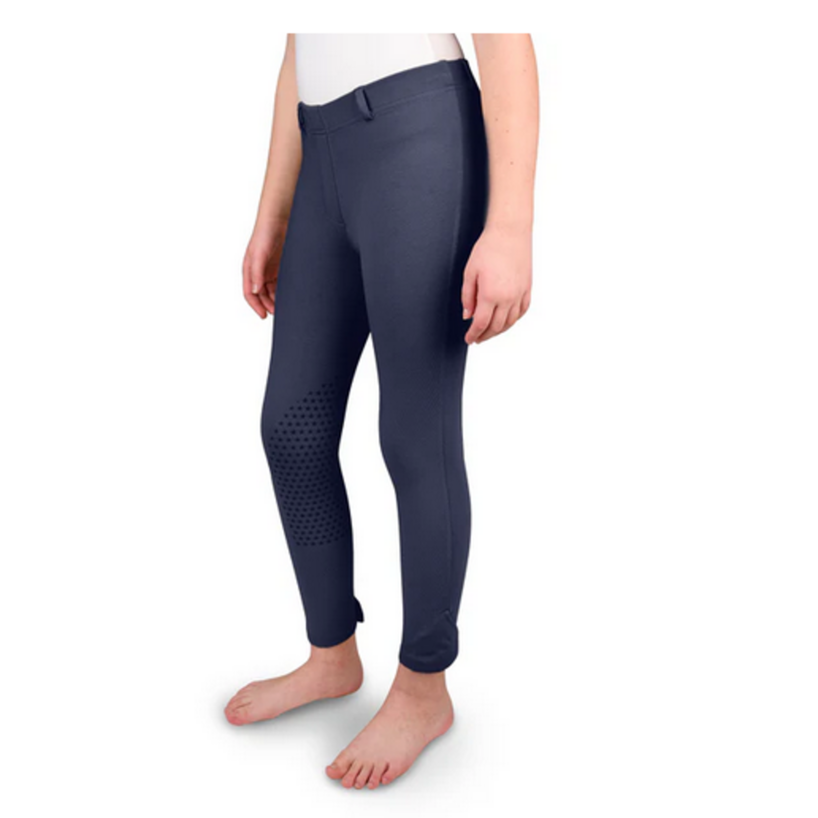 EquiStar Kids Pull On Silicone Knee Patch Breech