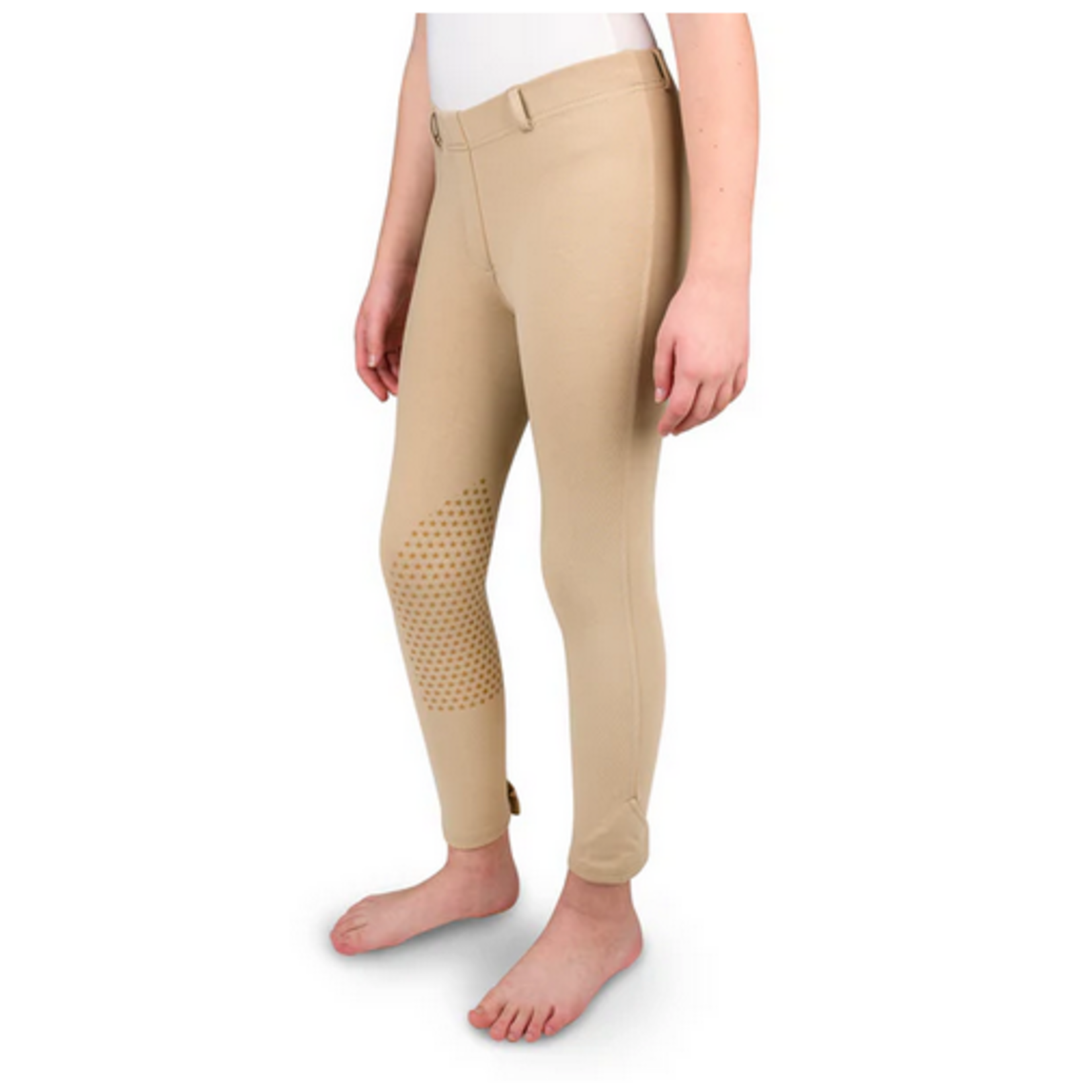 EquiStar Kids Pull On Silicone Knee Patch Breech