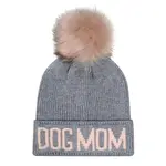 Hatphile Ladie's Beanie w/ Pom Dog Mom
