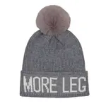 Hatphile Ladie's Beanie w/ Pom More Leg