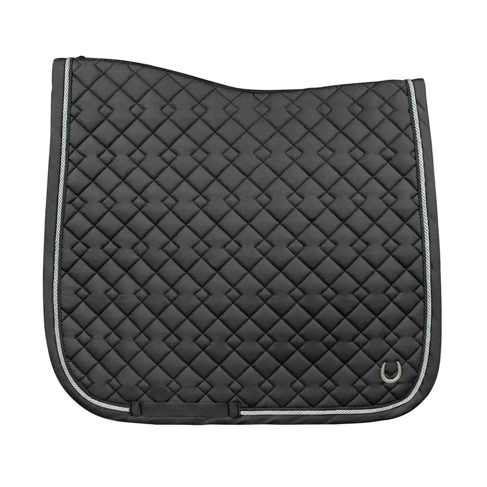 Ovation Lucky Quikdry Dressage Pad Black Full