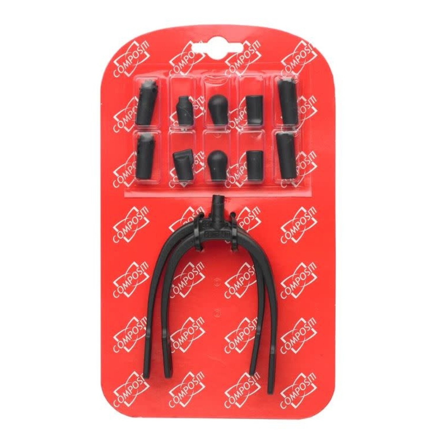 Ladie's Interchangeable 5PT Hot Spurs Black 1/2