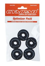 CYMPAD Feutres Cympad Optimizer 40/12mm Crash Medium Noir (paquet de 5)