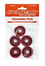 CYMPAD Cympad Chromatics 40/15mm Crimson Crash Felts (pack of 5)