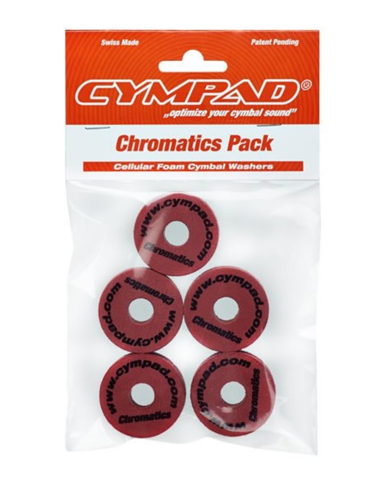 CYMPAD Cympad Chromatics 40/15mm Crimson Crash Felts (pack of 5)