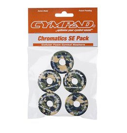 CYMPAD Cympad Chromatics 40/15mm Camouflage Crash Felts (pack of 5)