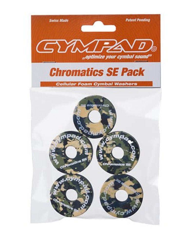 CYMPAD Feutres Cympad Chromatics 40/15mm Crash Camouflage (paquet de 5)