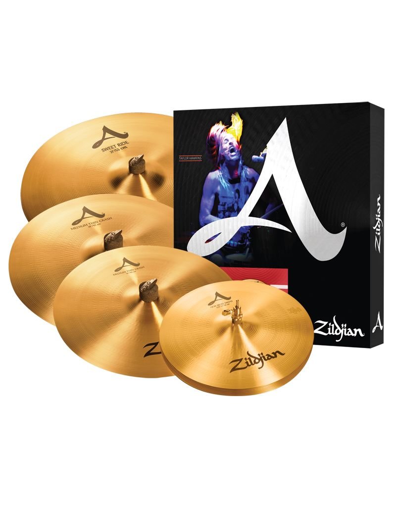 Zildjian Ensemble de cymbales Zildjian A Sweet Ride 14-16-21po + 18po GRATUITE