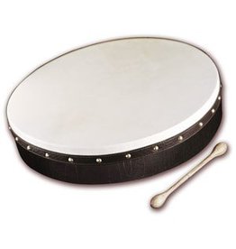 Waltons Bodhran Waltons Noir Peau de Chèvre 18po