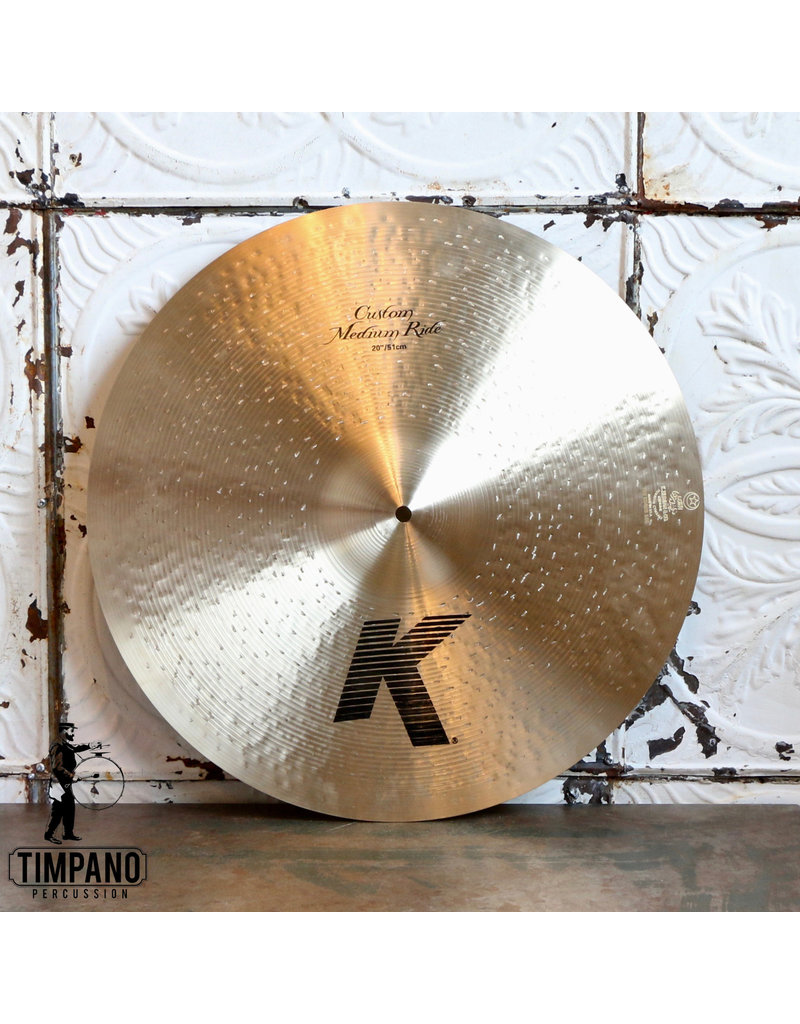 Cymbale ride Zildjian K Custom Medium 20po - Timpano-percussion