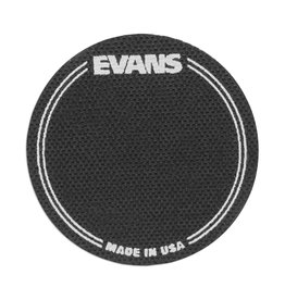 Evans Patch en nylon pour peau de grosse caisse EVANS noire (x2)