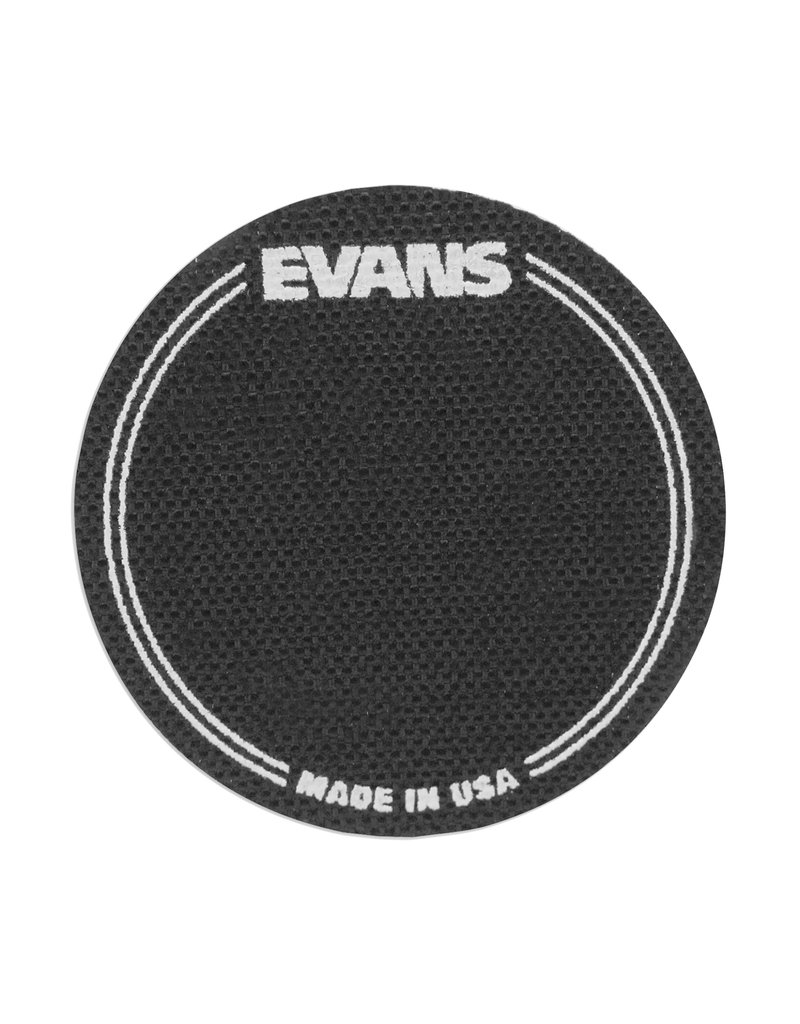 Evans Patch en nylon pour peau de grosse caisse EVANS noire (x2)