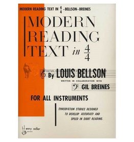 Alfred Music Méthode Modern Reading Text in 4/4