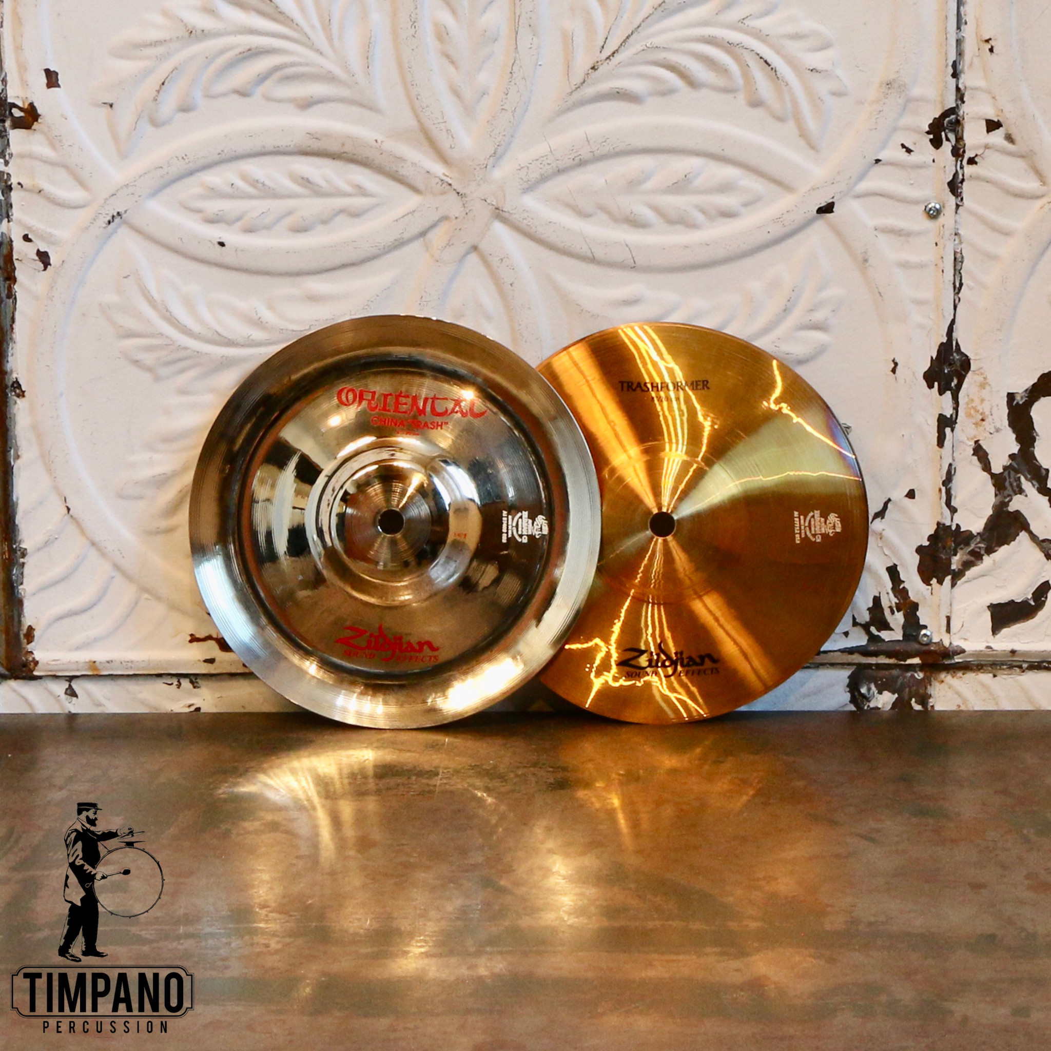 Cymbales à effet Zildjian FX Stack (trashformer, oriental) 8po