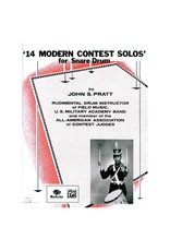 Alfred Music 14 Modern Contest Solos For Snare Drum - John S. Pratt