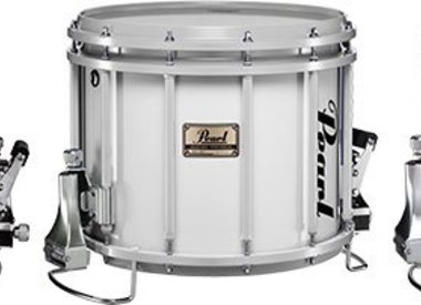 Marsch timpano basso tamburo da marcia tamburo grande bianco 24 x 12  tifoso stadio 4260368348244