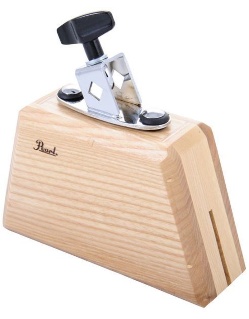 Pearl Wood Temple Block with holder (medium) Timpanopercussion