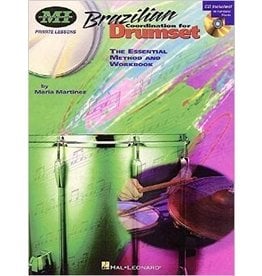 Hal Leonard Brazilian Coordination for Drumset The Essential Method and Workbook by Maria Martinez Private Lessons Musicians Institute Press