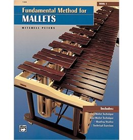 Alfred Music Fundamental Method for Mallets, Book 1, Mitchell Peters