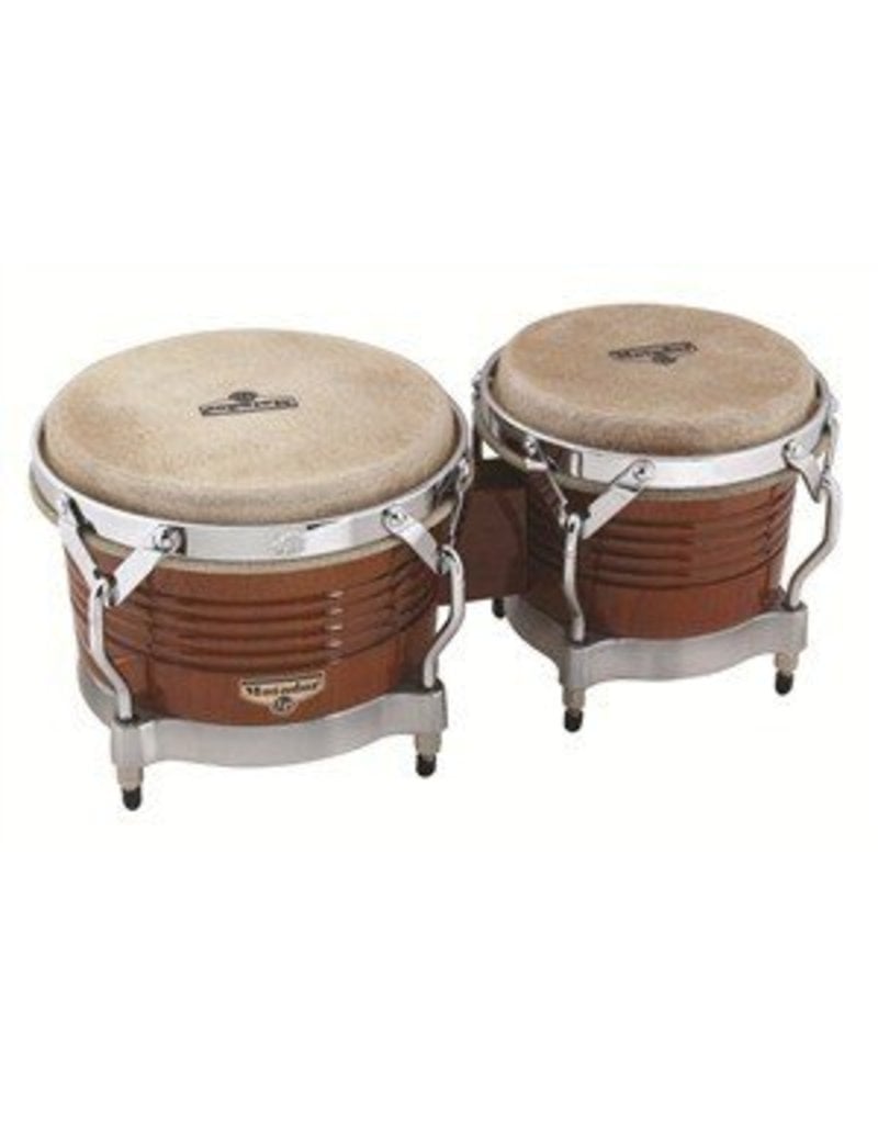 Latin Percussion Bongos LP Matador Almond Wood/Chrome