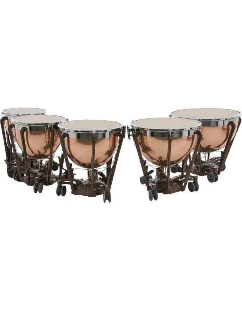 Timbales Adams GEN2 Professional, bol en Cuivre Poli 20po, 23po, 26po