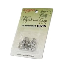 Canopus Canopus Chrome Over Brass Washers 20 pack