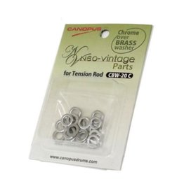 Canopus Washer Canopus Chrome Over Brass 20 pack