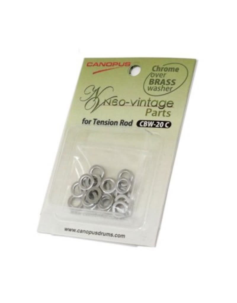 Canopus Canopus Chrome Over Brass Washers 20 pack