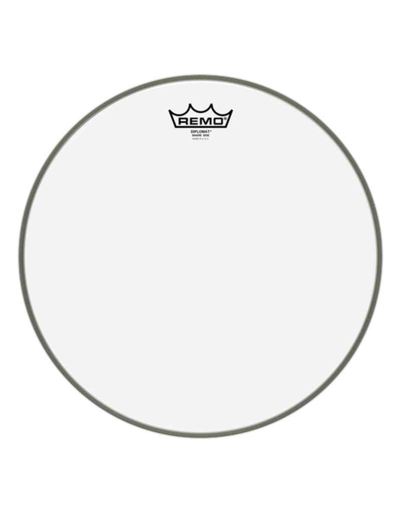 Remo Remo Diplomat Hazy Snare Side