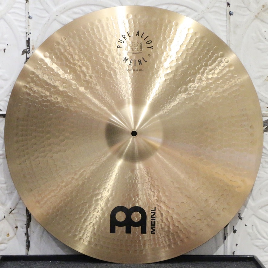 Meinl Pure Alloy Medium Ride 24in (3796g) - Timpano-percussion