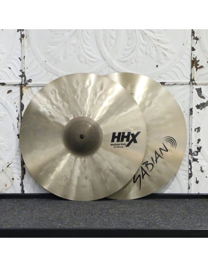 Sabian Cymbales hi-hat Sabian HHX Medium 14po (966/1258g)
