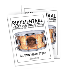 Rudimentaal - Pieces for Snare Drum - Shawn Mativetsky