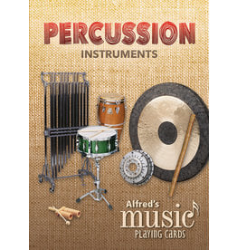 Alfred Music Alfreds Music Playing Cards : Percussion Instruments