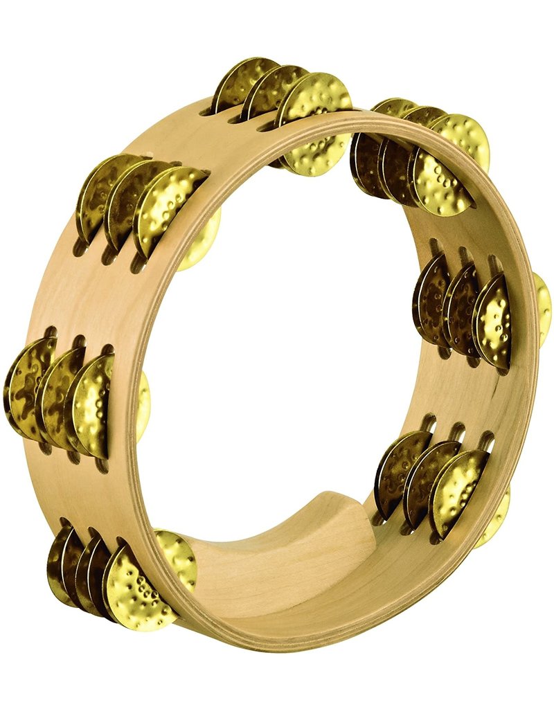 Meinl Artisan Edition Compact Tambourine 3 rows brass jingles -  Timpano-percussion