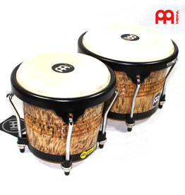 Meinl Bongos Meinl Marathon Designer 6-3/4in et 8po - Leopard Burl