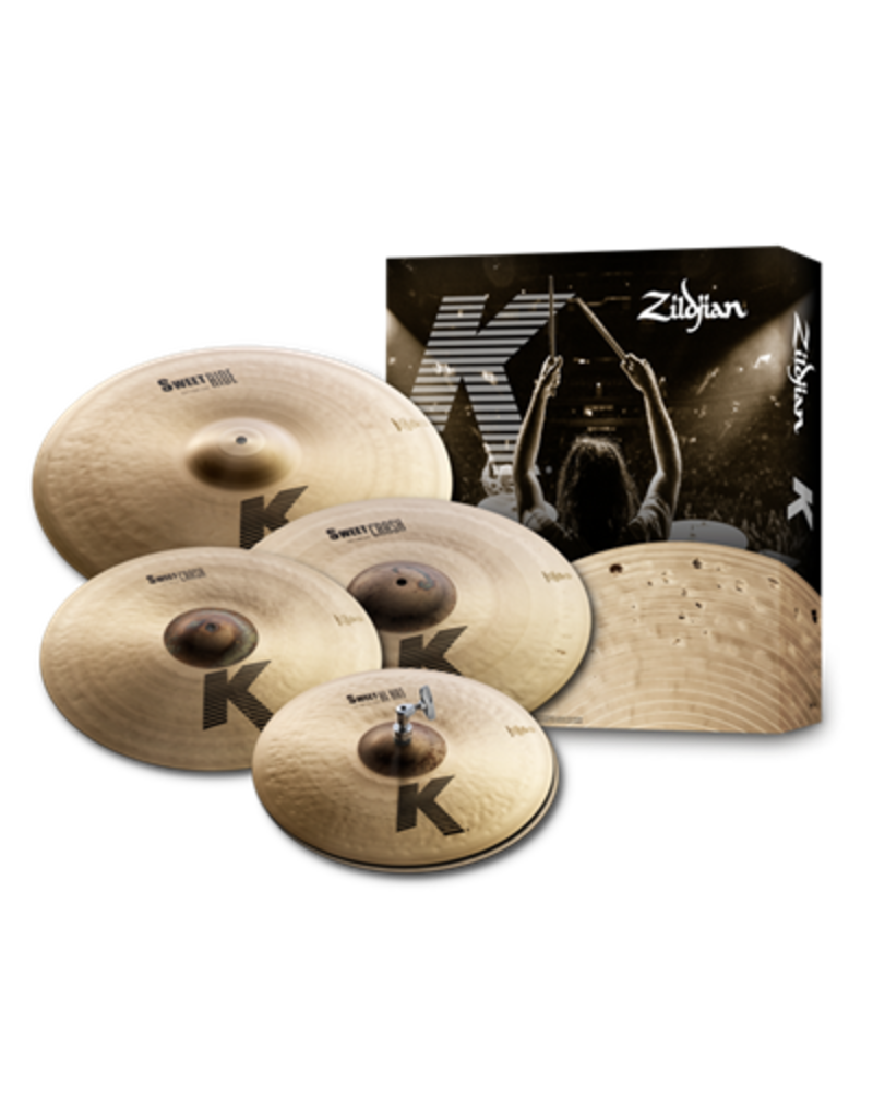 Zildjian Ensemble de cymbales Zildjian K Sweet 15-17-19-21po