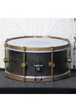 A&F Drum Co A&F Raw Steel Snare Drum 14X6.5in