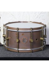 A&F Drum Co A&F Raw Brass Snare Drum 13X7in