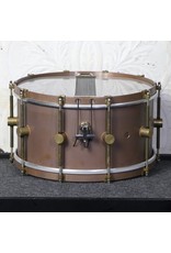 A&F Drum Co A&F Raw Brass Snare Drum 13X7in