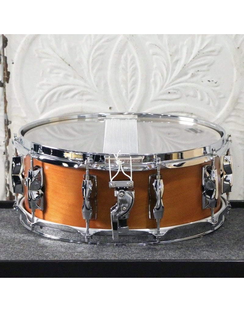 Yamaha Stage Custom Snare Drum 14x5.5 Natural Wood - Timpano-percussion